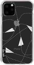 Casetastic Apple iPhone 11 Pro Hoesje - Softcover Hoesje met Design - Paperplanes Print