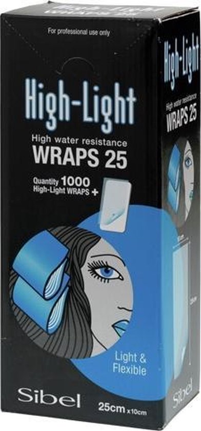 High-light Wraps 10x25cm 1000pcs