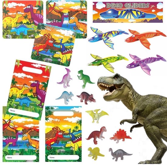 Goed opgeleid toezicht houden op De volgende 40 STUKS - Dinosaurus Traktatie / Uitdeel Kado's, bestaande uit: 4  Speelgoed artikelen... | bol.com