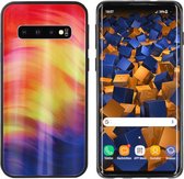 BackCover Aurora Glass voor Samsung S10 Paars