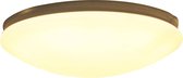 QAZQA extrema - Moderne LED Dimbare Plafondlamp met Dimmer - 1 lichts - Ø 400 mm - Wit -  Woonkamer | Slaapkamer | Keuken