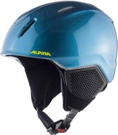 Alpina Carat LX Junior Skihelm | Blue-Neon-Yellow | Maat: 51 - 55 cm