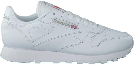 Reebok Classics Leather Sneakers Dames - Int-White | bol.com