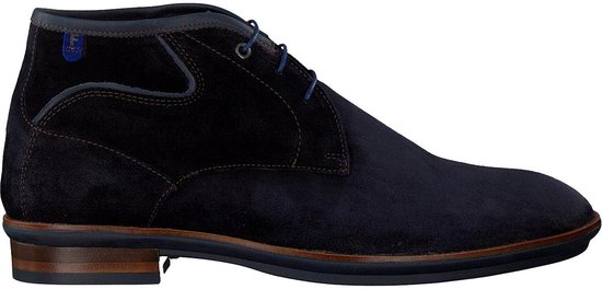 Floris Van Bommel Heren Nette Schoenen 10156 - Blauw