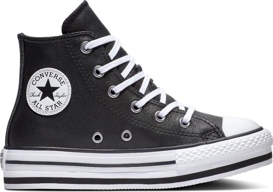 Chuck Taylor All Star Platform Leather High-Top - Converse BE