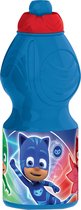 Plastic PJ Masks™ drinkfles - Feestdecoratievoorwerp