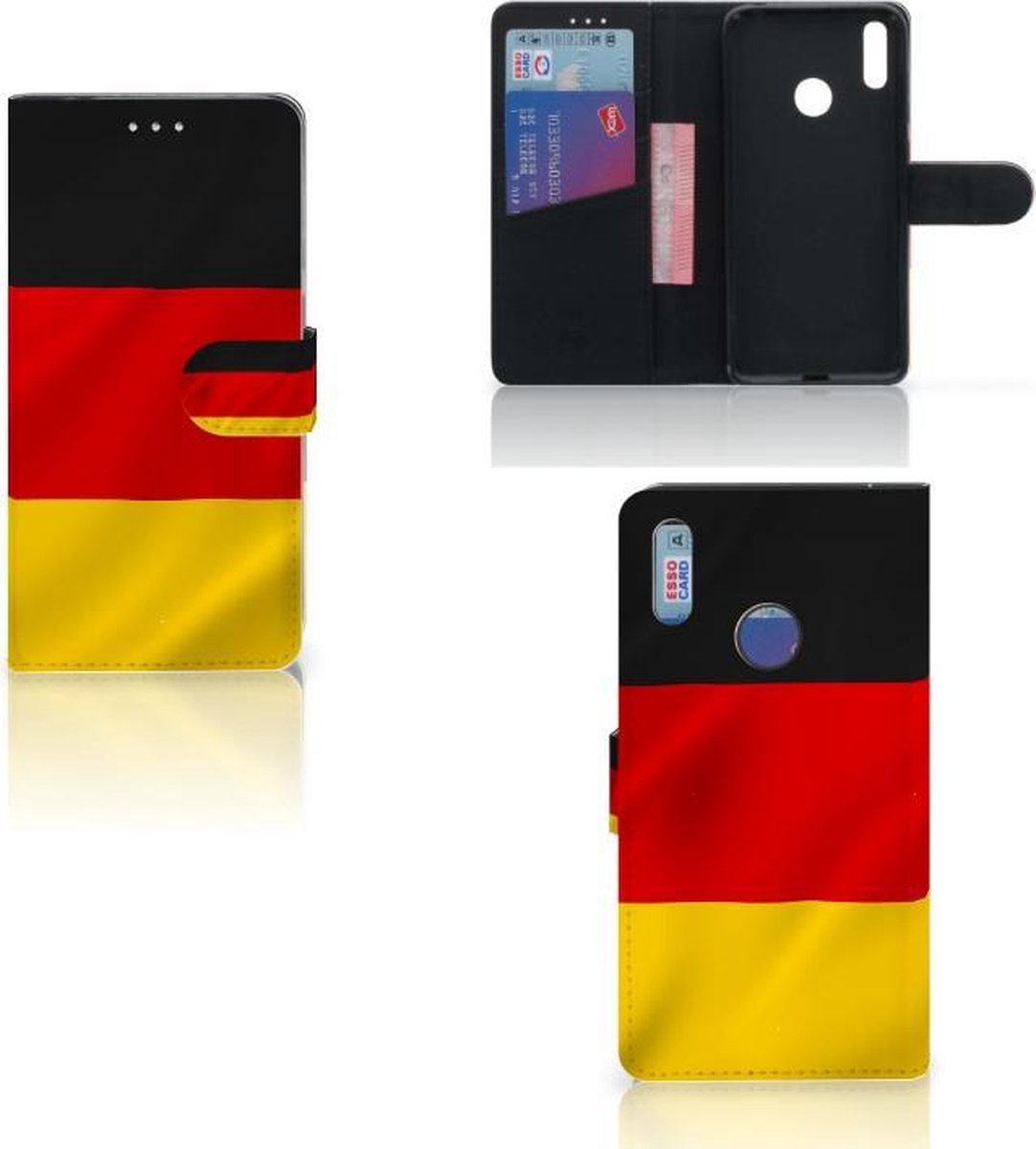 Huawei Y7 (2019) Bookstyle Case Duitsland
