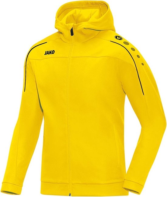 Jako - Hooded Jacket Classico - Jas met kap Classico - XXL - Geel