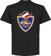 T-Shirt Logo Yougoslavie - Noir - M