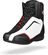 Dainese Raptors Air Black White Lava Red Motorcycle Shoes 46