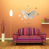 DIY 3D Flying Butterfly Wandklok Spiegel Acryl Home Decor