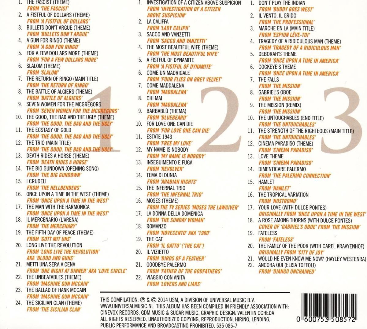 Ennio Morricone - Collected, Ennio Morricone | CD (album) | Muziek | bol