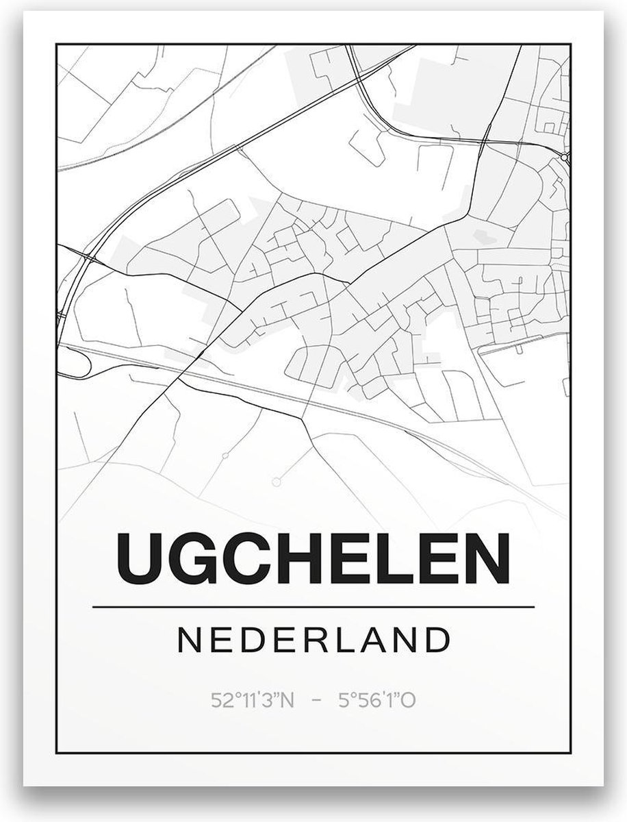 Poster/plattegrond UGCHELEN - A4