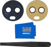 MMOBIEL Glas Lens Back Camera voor Motorola X4 (ZWART) - inclusief Pincet en Doekje