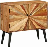 Ladekast (INCL anti kras viltjes) Mango hout dressoir SideTafel Bijzettafel 85x30x75 cm / schoenenkast / dressoir kast / gangkast schoenen kast / Wandkast / commode kast / opbergka