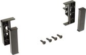 1-DIN Paneel Audi A2 / A3 / A4 / A6 Kleur: Zwart