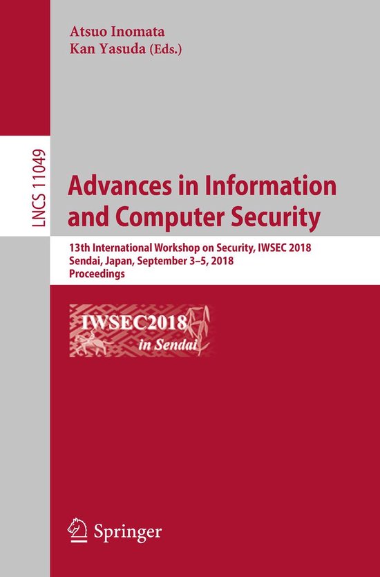 Springer Nature Proceedings Computer Science - Advances in I ... - cover