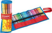 STABILO Pen 68 Rollerset Fan Edition - Blauw