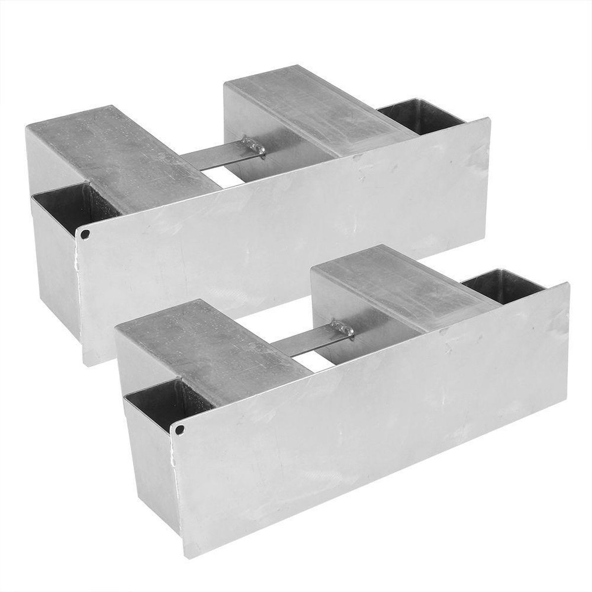 Froadp 8 x zwarte stapelhulp voor brandhout, metalen stapelhulp, gespoten ijzer, stabiele brandhout, stapelhulp, frame, houten wiegen, brandhouthouder voor haardhout, brandhoutrek buiten