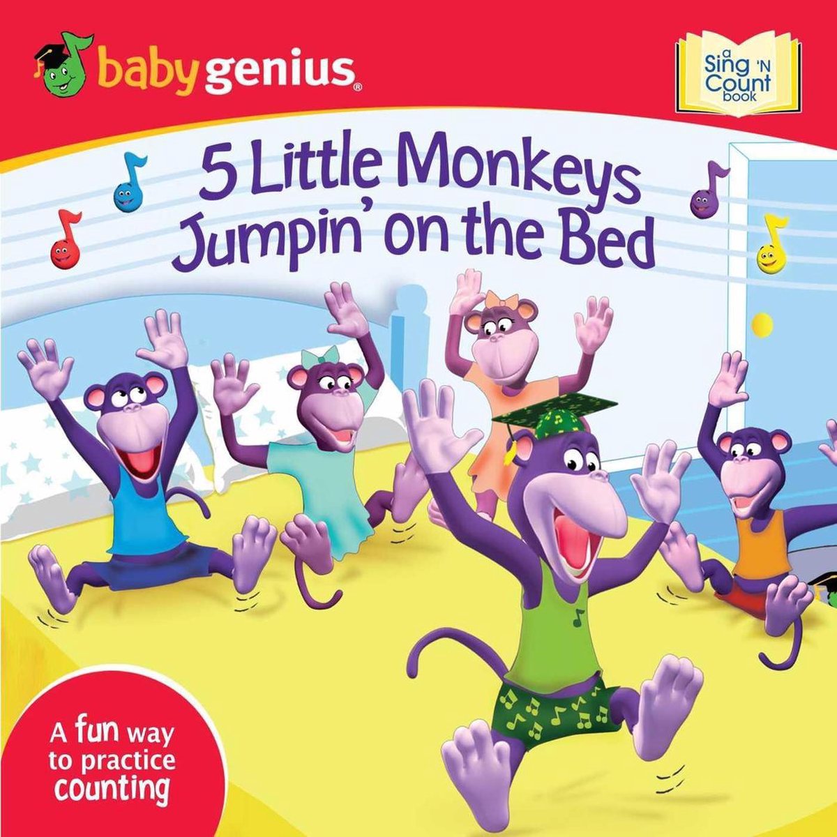 Did sing. Five little Monkeys. Reading Stars 2 it's bumpy!. Baby Genius favorite Nursery Rhymes. Read and Colour the Monkeys.