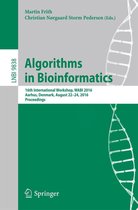 Lecture Notes in Computer Science 9838 - Algorithms in Bioinformatics
