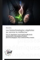 Les Biotechnologies V�g�tales Au Service La M�decine