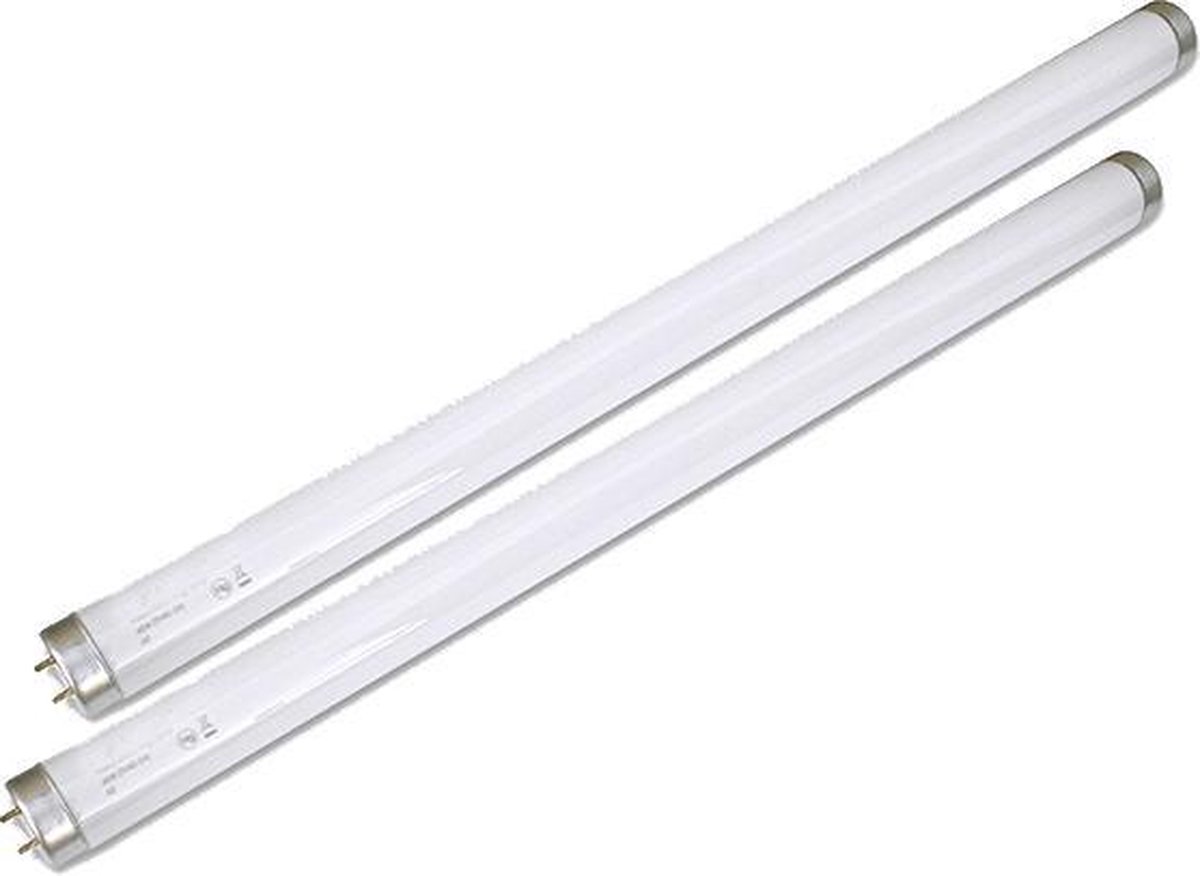 UV-Lamp recht - 15 Watt - 45 cm voor elektrische insectenlamp *SET 2 stuks*  | bol.com