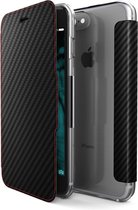 X-Doria Booklet Carbon Fiber - zwart - voor iPhone 7 Plus en iPhone 8 Plus
