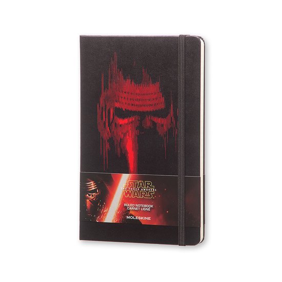 Moleskine Limited Edition Notitieboek Star Wars Hard cover - Large - Zwart - Lijnen