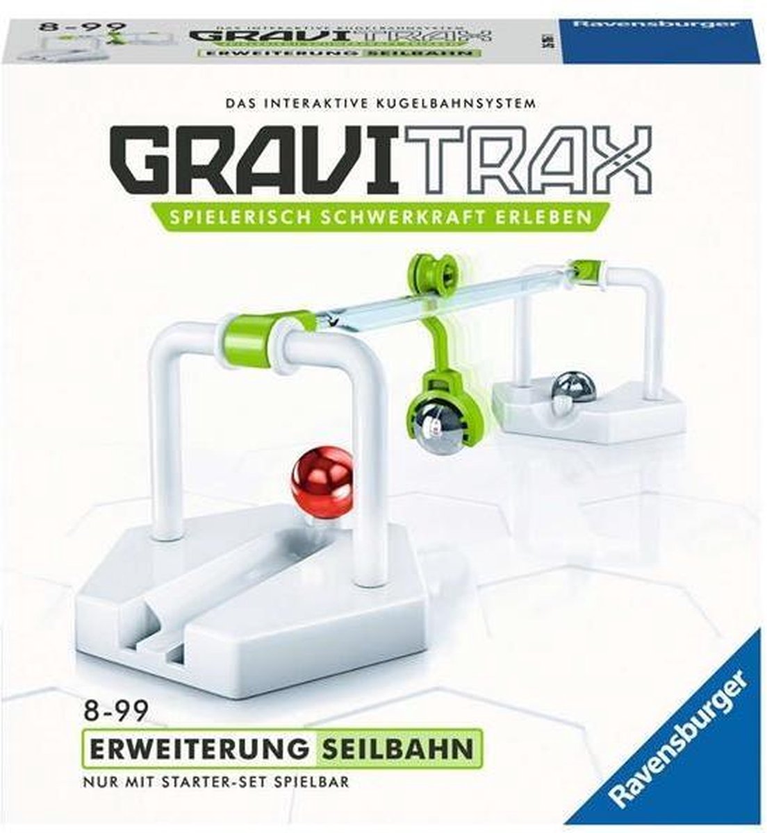 GraviTrax® Seilbahn Zipline Uitbreiding - Knikkerbaan Duitstalig