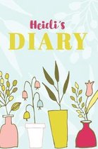 Heidi's Diary