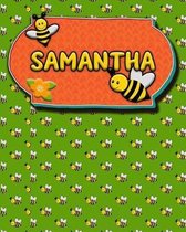 Handwriting Practice 120 Page Honey Bee Book Samantha