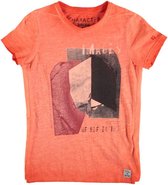 Garcia stevig jongens shirt oranje - Maat 116/122