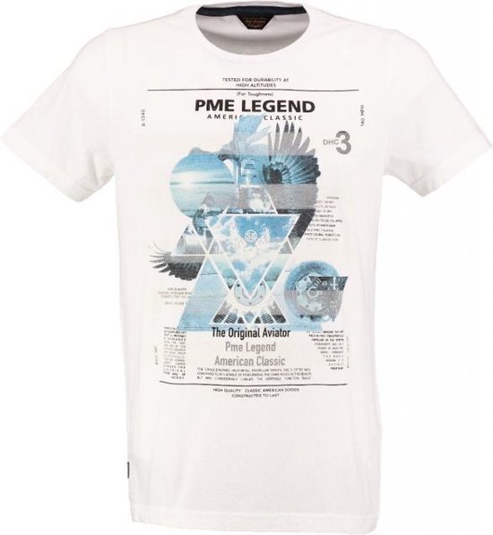 Pme legend t-shirt bright white (off white) - Maat XL | bol.com
