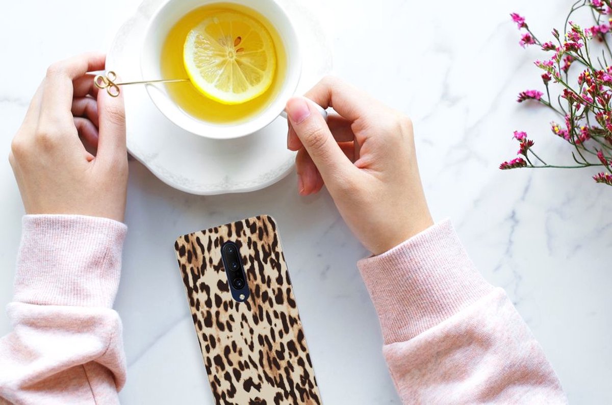 OnePlus 7 Pro TPU Hoesje Leopard