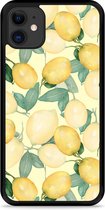 iPhone 11 Hardcase hoesje Lemons - Designed by Cazy