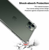 Shock case geschikt voor Apple iPhone 11 Pro Max - transparant