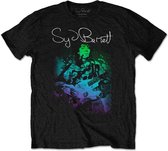 Syd Barrett Heren Tshirt -S- Psychedelic Zwart