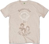 The Beatles - Remember Heren T-shirt - XL - Creme