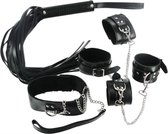 Strict Leather Black Bondage Set