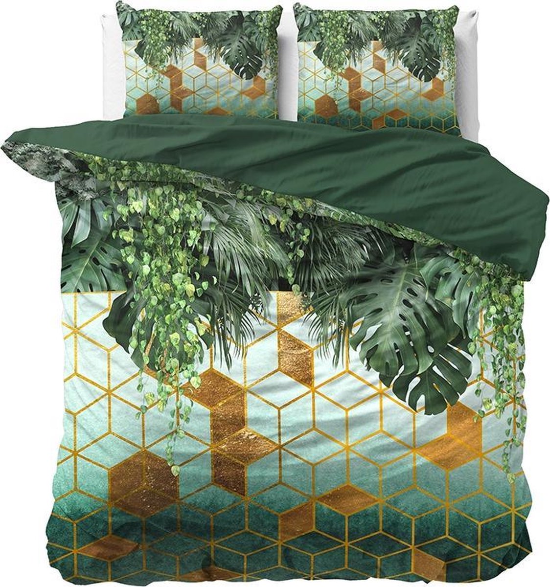 Pip Studio Dekbedovertrekset Matata Groen | Pip Studio