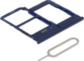 MMOBIEL Sim Tray Kaart Houder Nano Slot voor Samsung Galaxy A20e / A202 (BLAUW)