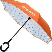 Druppies paraplu - Knaloranje - oranje