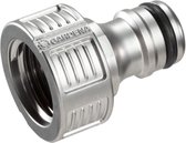 GARDENA Premium Kraanstuk - Voor 16 ,7 mm (G 3/8'') waterkraan - Met 21 mm (G 1/2") draad
