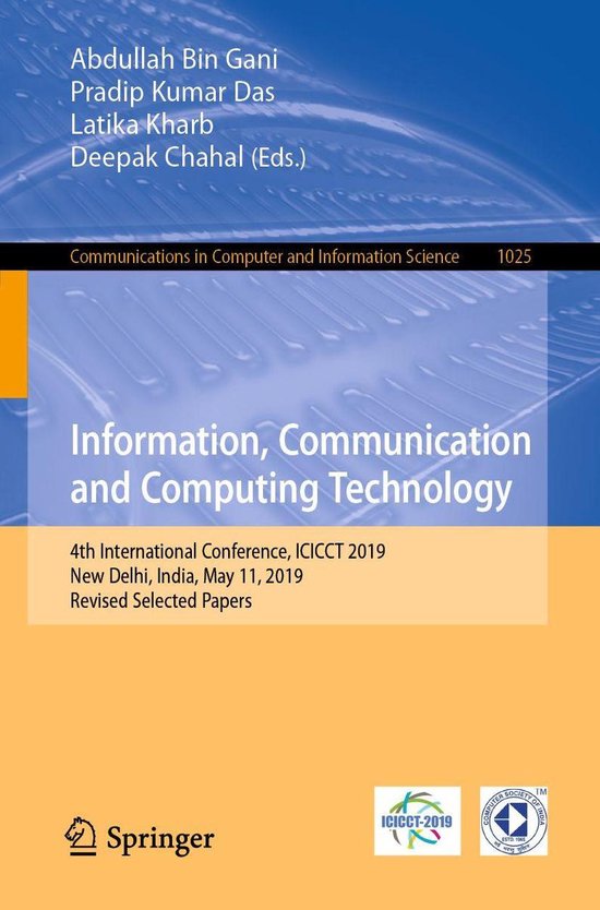 Springer Nature Proceedings Computer Science - Information,  ... - cover