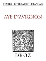 Textes littéraires français - Aye d'Avignon