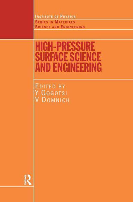 Series in Materials Science and Engineering - High Pressure  ... - cover