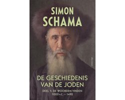 Omslag van De geschiedenis van de joden Deel 1 de we woorden vinden 1000 v.C. - 1492