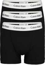 Calvin Klein trunks (3-pack) - heren boxers normale lengte - zwart -  Maat: L