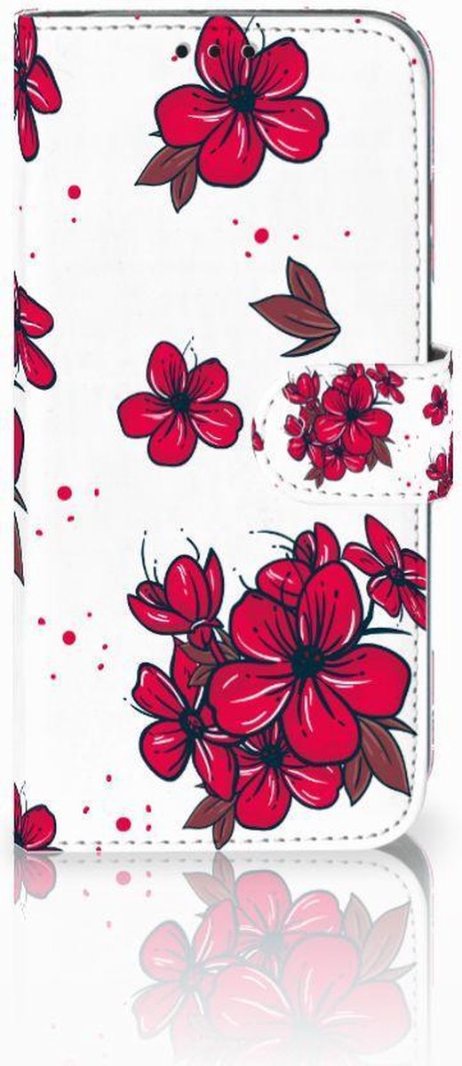 Honor 10 Lite Hoesje Blossom Red